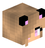 An image of the person's Minecraft head provided by mc-heads.net