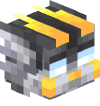 Голова Minecraft — Robot Cat