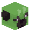 Голова Minecraft — Alien Pug