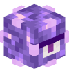 Голова Minecraft — Amethyst Guardian