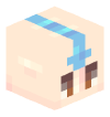 Голова Minecraft — Aang