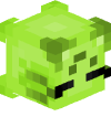 Голова Minecraft — Alien Cat