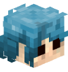 Голова Minecraft — 2-D