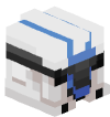 Голова Minecraft — 501st Legion Clone Trooper