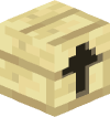 Голова Minecraft — Birch Arrow Up