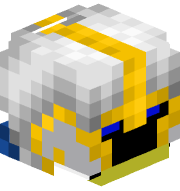 An image of the person's Minecraft head provided by mc-heads.net