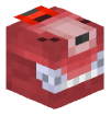 Голова Minecraft — Shiny Genesect (burn drive) (#649)