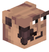 Голова Minecraft — Chill Guy