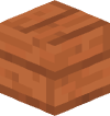Голова Minecraft — Acacia Planks