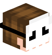 An image of the person's Minecraft head provided by mc-heads.net