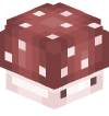 Голова Minecraft — 1-up Mushroom