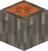 Голова Minecraft — Acacia Log