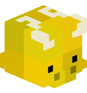 An image of the person's Minecraft head provided by mc-heads.net