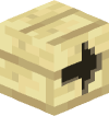 Голова Minecraft — Birch Arrow Right