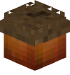 Голова Minecraft — Acorn