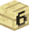 Голова Minecraft — Birch 6