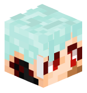 An image of the person's Minecraft head provided by mc-heads.net