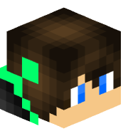 An image of the person's Minecraft head provided by mc-heads.net