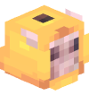 Голова Minecraft — Cat in Banana Costume