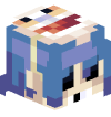 Голова Minecraft — 2-D