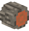 Голова Minecraft — Acacia Log (rounded)