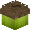 Голова Minecraft — Acorn