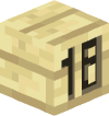 Голова Minecraft — Birch 18