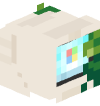 Голова Minecraft — Abandoned Computer with Vines