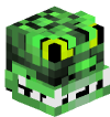 Голова Minecraft — Alligator