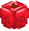 Голова Minecraft — Apple