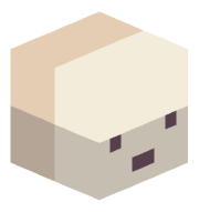 An image of the person's Minecraft head provided by mc-heads.net