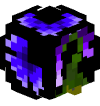 Голова Minecraft — Abstract Sprout