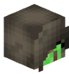 Голова Minecraft — Acid Spitter Zombie