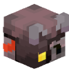 Голова Minecraft — Robot Cat