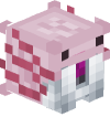 Голова Minecraft — Axolotl Robot