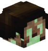 Голова Minecraft — Acid Spitter Zombie