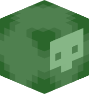 An image of the person's Minecraft head provided by mc-heads.net