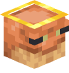 Голова Minecraft — Angel Frog
