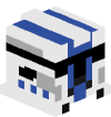 Голова Minecraft — 501st Clone Trooper