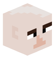 An image of the person's Minecraft head provided by mc-heads.net