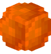Голова Minecraft — Amber Gem