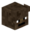 Голова Minecraft — Bat