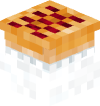 Голова Minecraft — Apple Lattice Pie