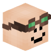 Tête 3D de Coq_Unijambiste
