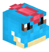Tête 3D de Crocropops