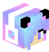 Tête 3D de Luna_thik
