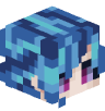 Tete Minecraft de Lyxaeee