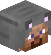 Cabeça do Minecraft de STEVE