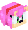 Голова Minecraft — Amy