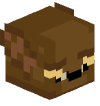 Голова Minecraft — Bat